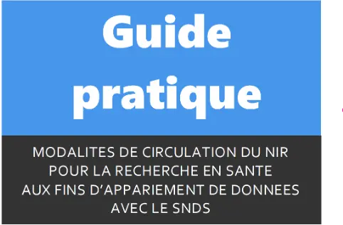 Couverture d'un guide pratique pour l'appariement du NIR